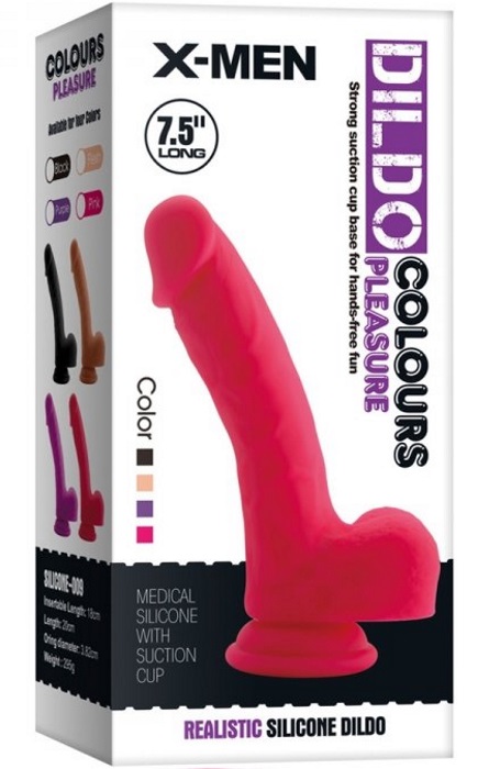 Dildo Realistico Silicone Liquido Rose 20 cm RF03456 - Image 7