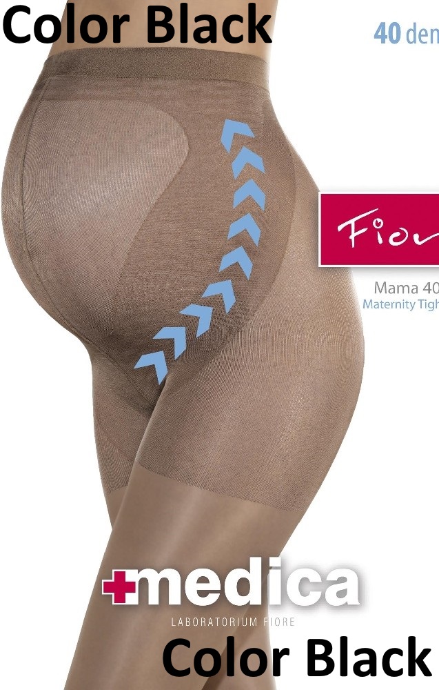 Fiore Stockings Mama Black RFM5009
