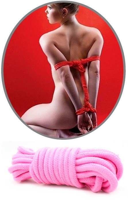 Corda Bondage 5m Pink RF08080