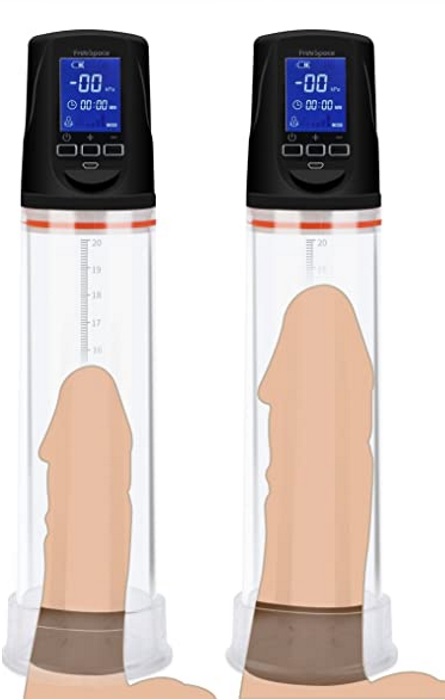 Pênis Pump Powerful USB Recarregável LED RF03245