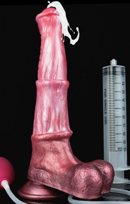 Dildo Fantasia Horse com Ejaculação 25cm RF09003