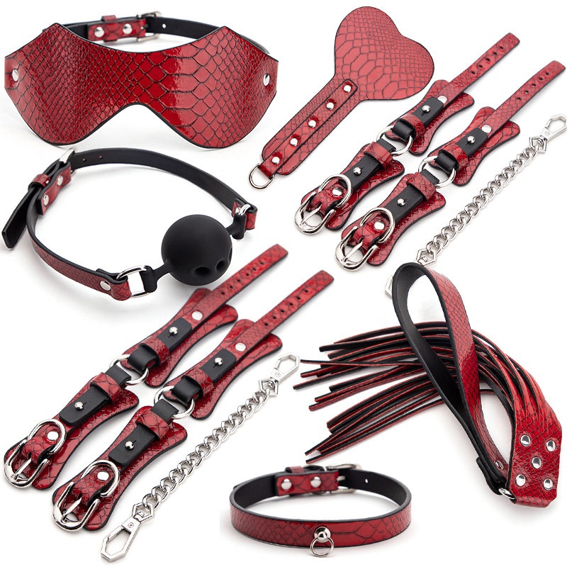 Luxury Kit Bondage Crocodile 7 peças RF03386