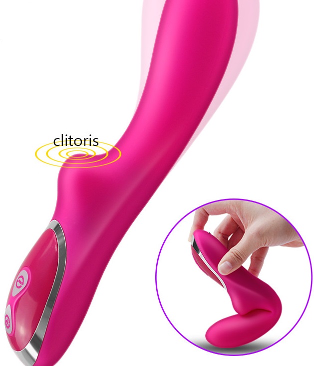 Vibrador G-Spot Recarregavel 10 Speeds Rose RF03199 - Image 2