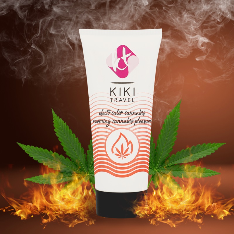 KIKÍ TRAVEL  CANNABIS LUBRIFICANTE DE EFEITO QUENTE 50ml RF46780