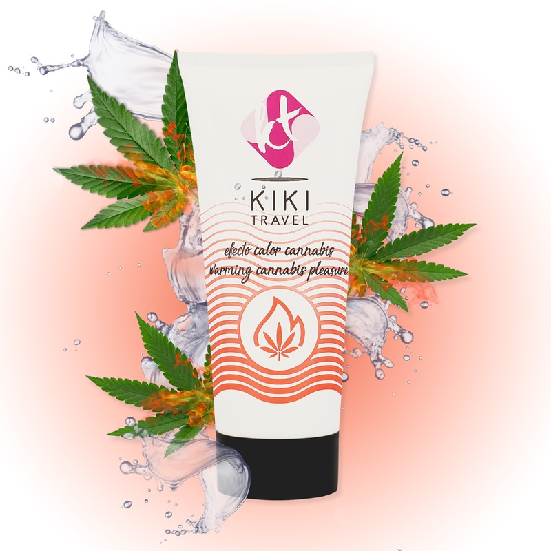 KIKÍ TRAVEL  CANNABIS LUBRIFICANTE DE EFEITO QUENTE 50ml RF46780