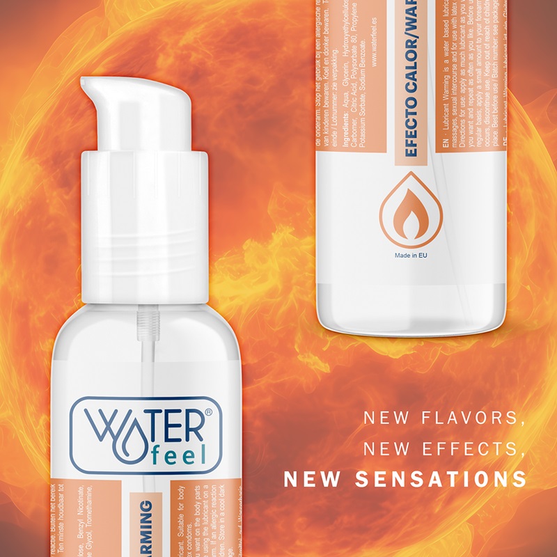 Lubrificantes Waterfeel de EFEITO CALOR 150ml RF46779 - Image 3