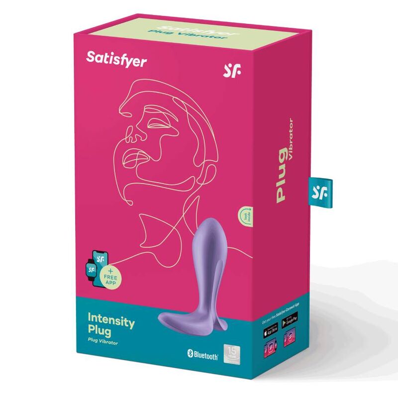SATISFYER – PLUGUE DE INTENSIDADE ROXO