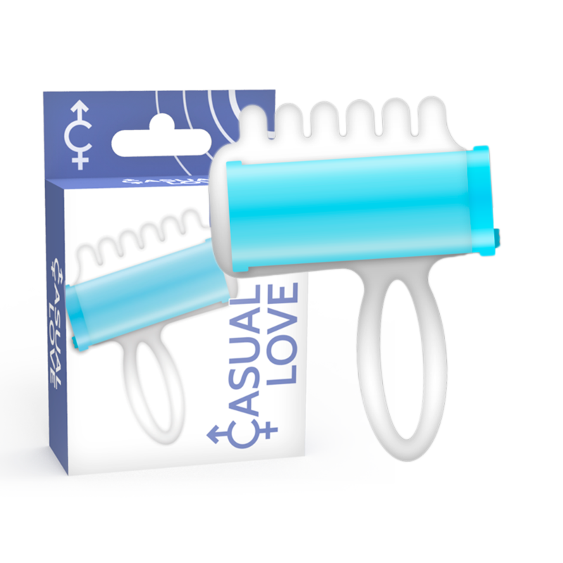 CASUAL LOVE – ESTIMULADOR DE DEDO AZUL
