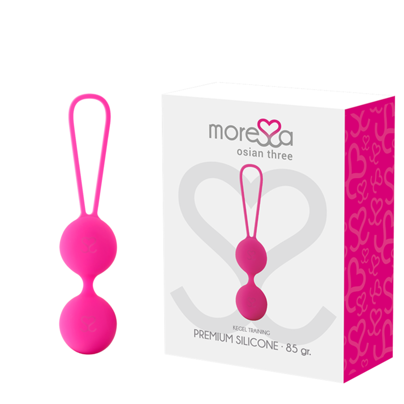MORESSA – OSIAN TRÊS SILICONE PREMIUM ROSA