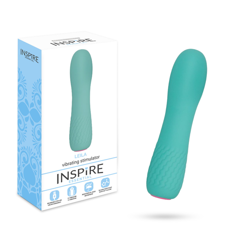 Inspire Essential Leila Turquesa – Vibrador – Recarregável Silicone - Image 2