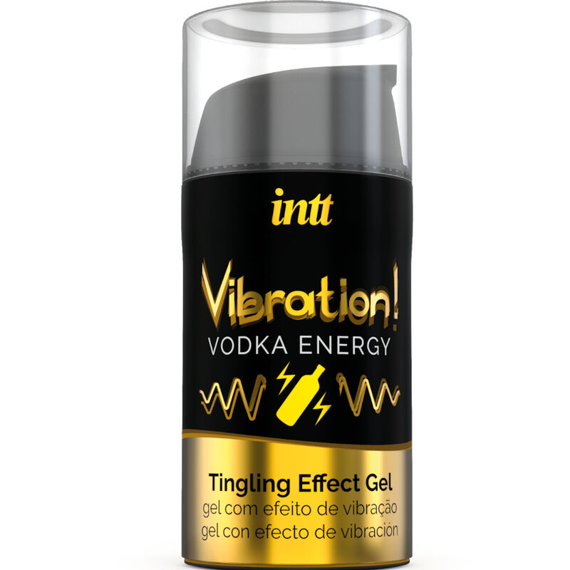 INTT – PODEROSO ESTIMULANTE ÍNTIMO GEL VIBRATÓRIO LÍQUIDO VODKA 15ML