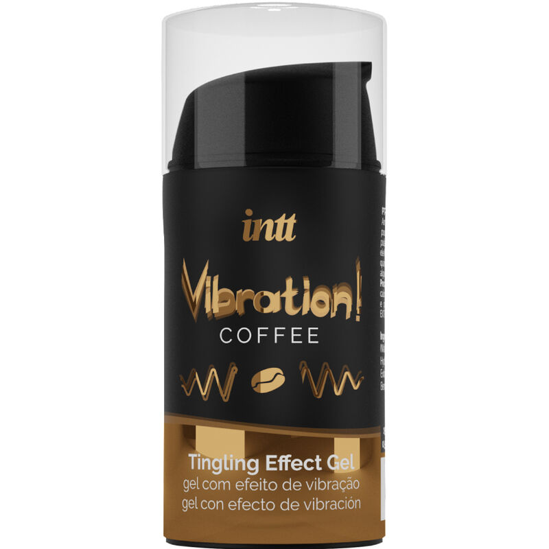 INTT – PODEROSO GEL VIBRANTE LÍQUIDO ESTIMULANTE ÍNTIMO CAF 15ML