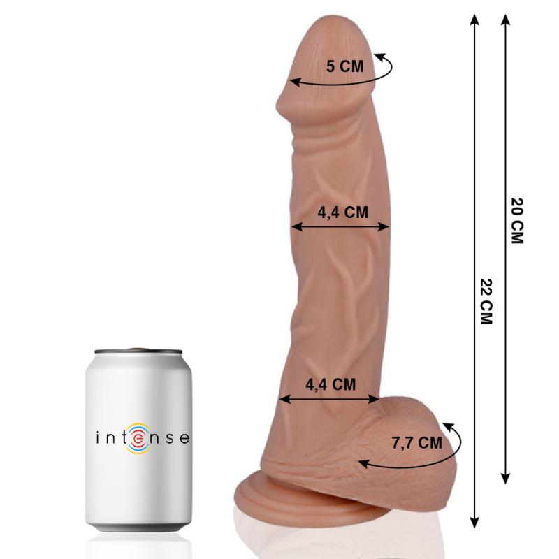 MR INTENSE – 26 REALISTIC PENIS 22 CM -O- 4.4 CM