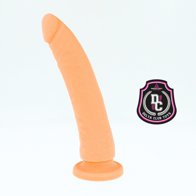 DELTA CLUB – TOYS DILDO MÉDICO NATURAL SILICONE 23 CM -O- 4.5 CM