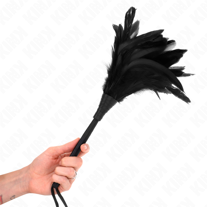 KINK – PENAS DE FRANGO EM FORMA DE CHIFRE BLACK MAIDS 36 CM