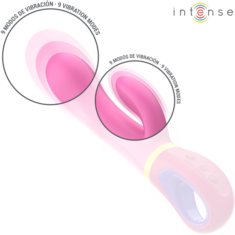 INTENSO - VIBRADOR DE COELHO ROSA DAPHNE - Image 4