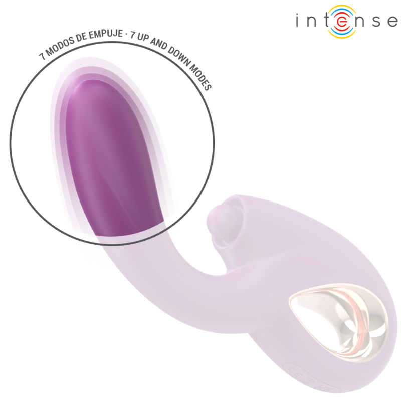 INTENSE - LALI MULTIFUNCIONAL VIBRADOR G-SPOT TAPPING & THRUST & VIBRATION ROXO - Image 5