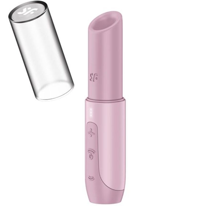 SATISFYER – ESTIMULADOR DE CLITÓRIS SECRET KISS WAVE ROSA