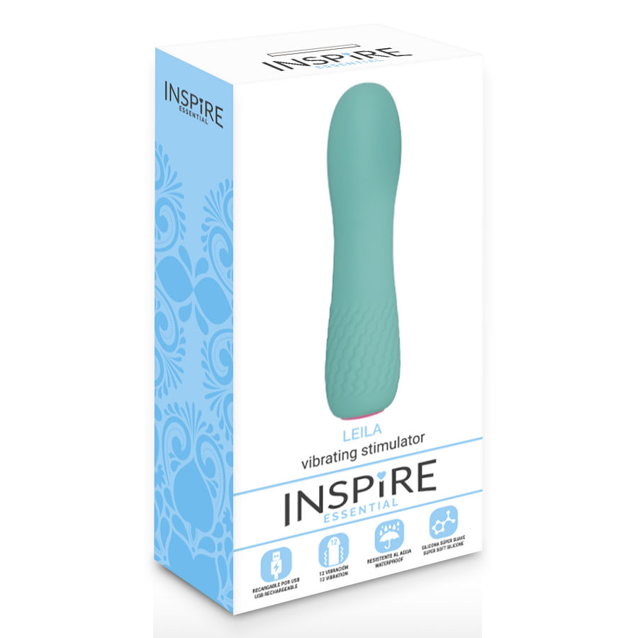 Inspire Essential Leila Turquesa – Vibrador – Recarregável Silicone - Image 3