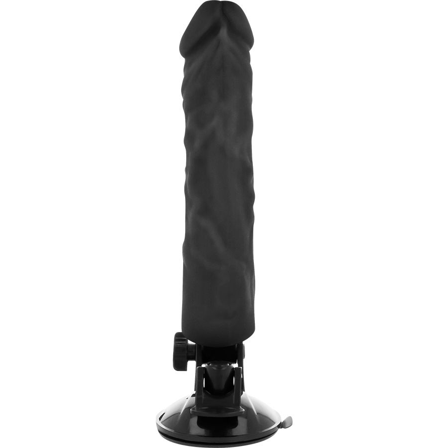 BASECOCK - CONTROLE REMOTO VIBRADOR REALÍSTICO PRETO 21 CM -O- 4 CM - Image 4