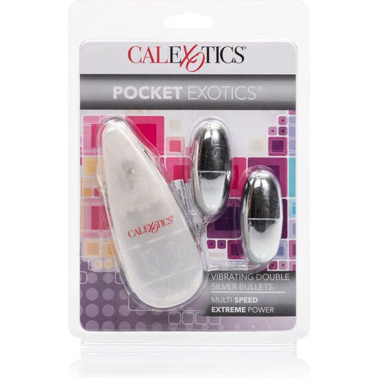CALEXOTICS - BALAS VIBRATÓRIAS PRATA DUO - Image 3