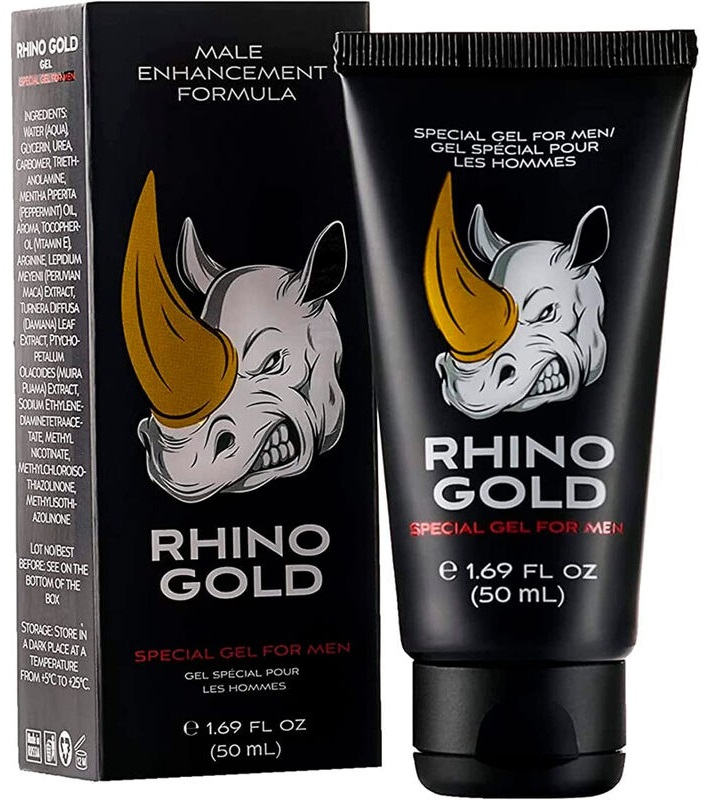 RHINO GOLD  Gel Aumento do Pênis 50ml RF46790