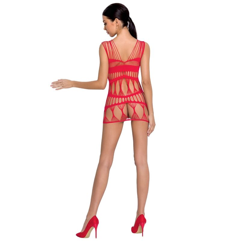PASSION – MULHER BS089 BODYSTOCK VERMELHO TAMANHO ÚNICO