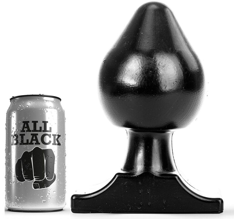 ALL BLACK – PLUG ANAL 19 CM