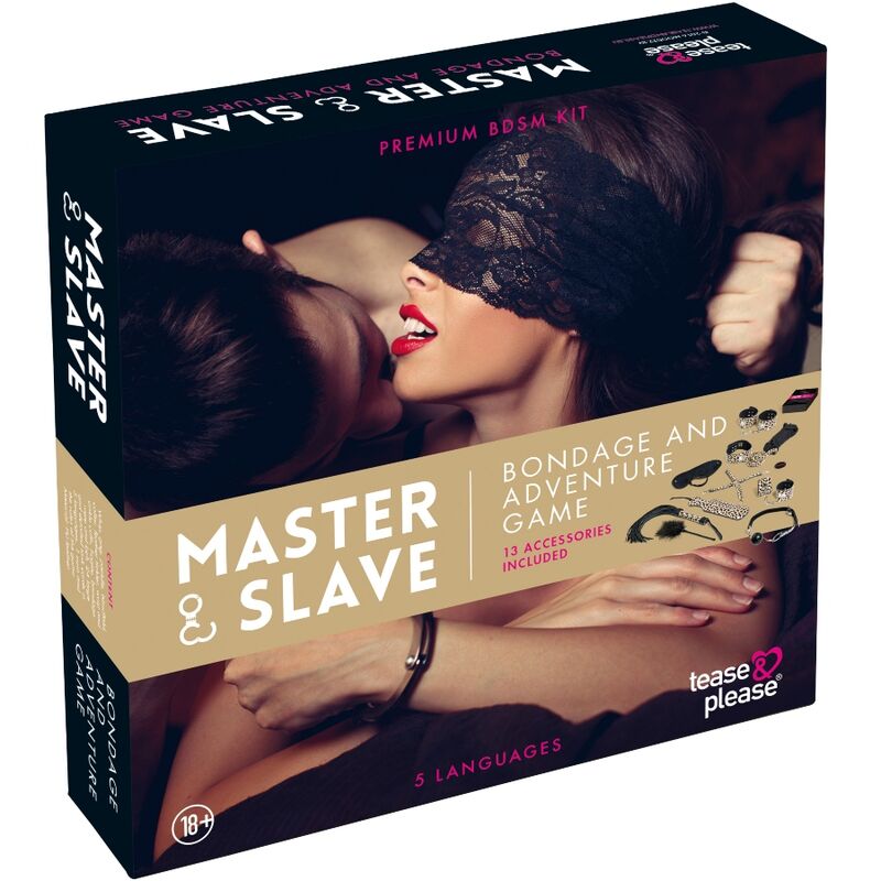 TEASE & PLEASE – PROVOQUE E AJUSTE 13 ACESSÓRIOS DE BONDAGE