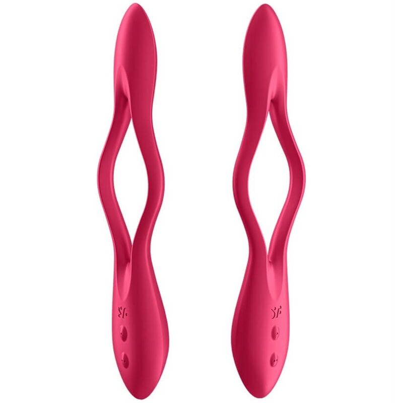 SATISFYER - MULTI VIBRADOR ELASTIC JOY VERMELHO - Image 2
