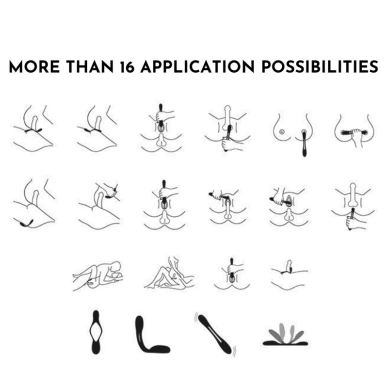 SATISFYER - MULTI VIBRADOR ELASTIC JOY VERMELHO - Image 5