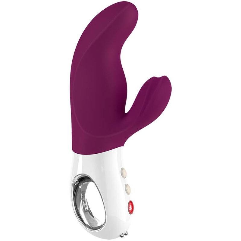 FUN FACTORY – VIBRADOR MISS BI DUAL UVA BRANCO