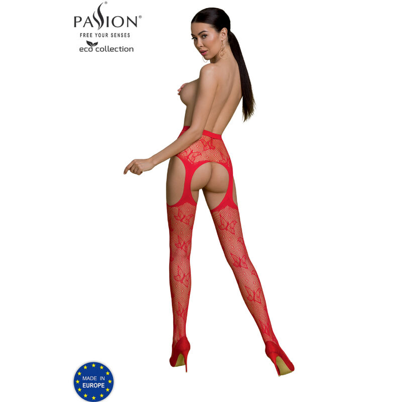 PASSION - COLEO ECO BODYSTOCKING ECO S001 PRETO - Image 7