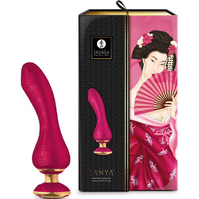 SHUNGA - SANYA MASSAGER ÍNTIMO FÚCSIA - Image 4