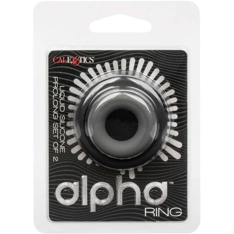 CALEXOTICS – ALPHA CONJUNTO PROLONG DE 2 ANÉIS CINZA