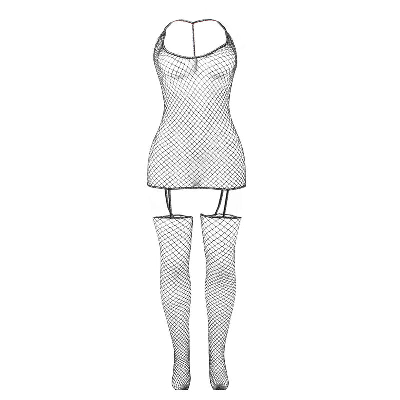 SUBBLIME - 951955 BODYSTOCKING DE REDE ARRASTO BRILHANTE TAMANHO ÚNICO - Image 5