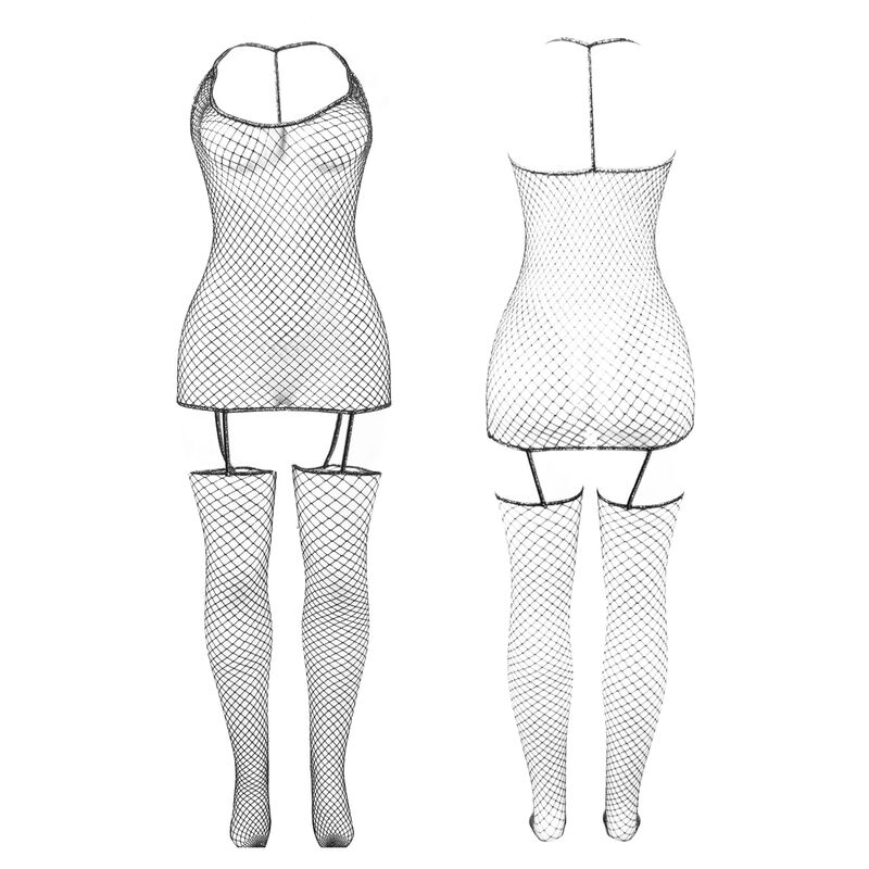 SUBBLIME - 951955 BODYSTOCKING DE REDE ARRASTO BRILHANTE TAMANHO ÚNICO - Image 4