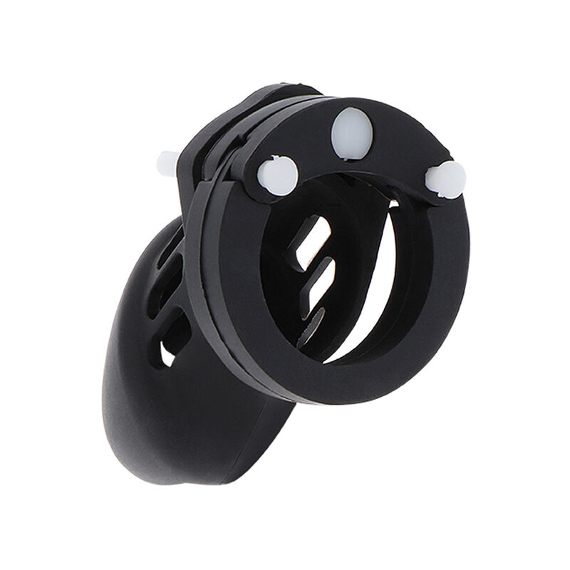 HIDDEN DESIRE – EXTREME CASTIDADE GAIOLA DE SILICONE TAMANHO S PRETO