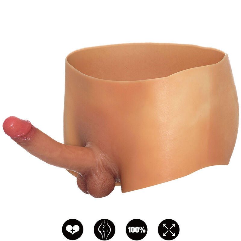 HIDDEN DESIRE – ALTER EGO BOXERSHOT COM PÊNIS 18 CM TAMANHO S/M
