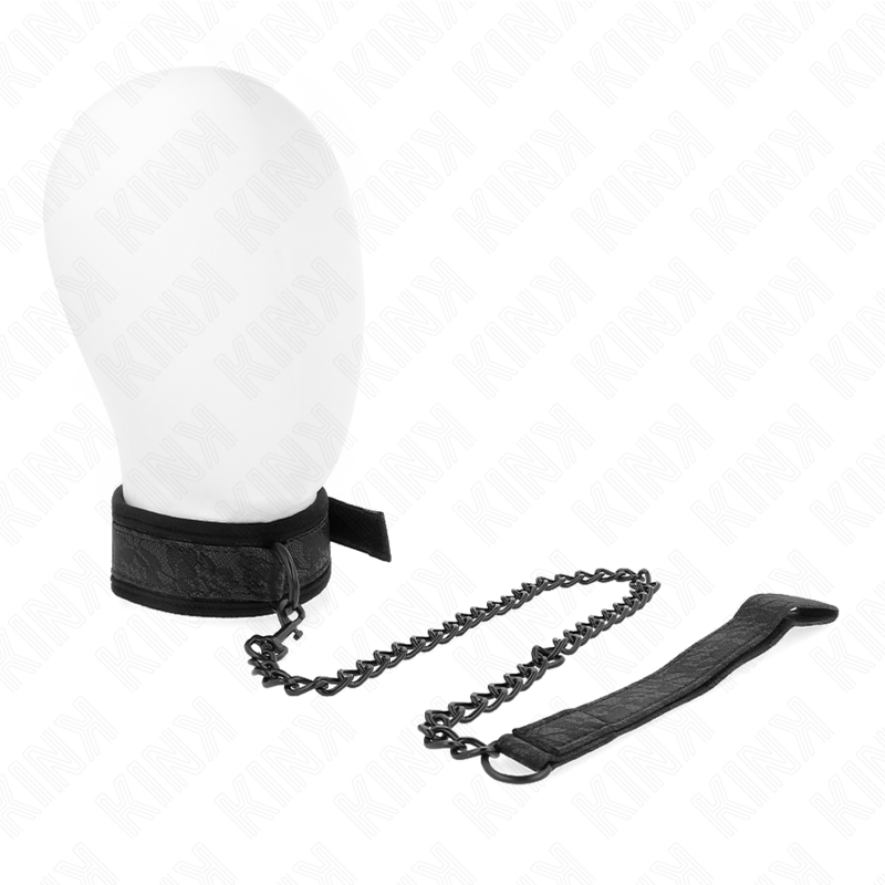 KINK – COLAR MODELO BÁSICO COM TRELA 77 CM MODELO 5 AJUSTÁVEL 34-54 CM X 5 CM