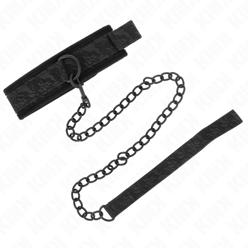 KINK – COLAR MODELO BÁSICO COM TRELA 77 CM MODELO 5 AJUSTÁVEL 34-54 CM X 5 CM