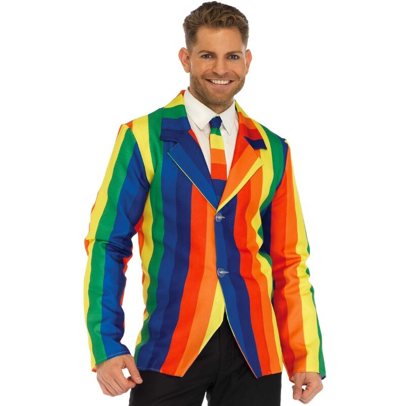 LEG AVENUE – BLAZER + GRAVATA RAINBOW S