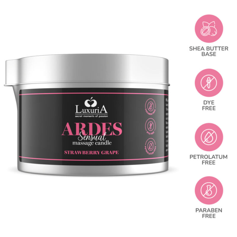 INTIMATELINE LUXURIA - VELA DE MASSAGEM DE UVA - Image 3