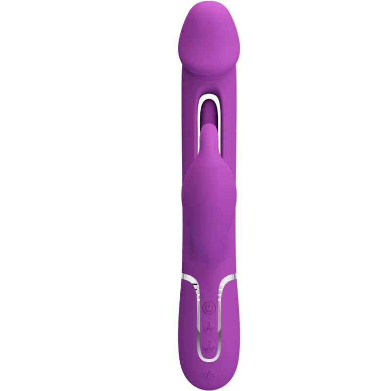 PRETTY LOVE - KAMPAS 3 EM 1 MULTIFUNCIONAL COELHO VIBRADOR ROXO - Image 2