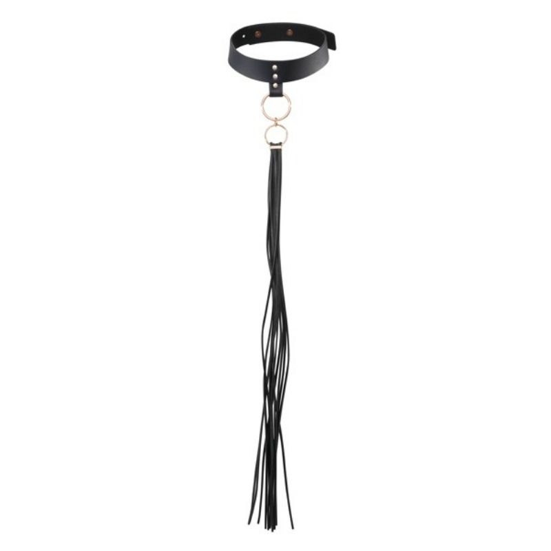 BIJOUX INDISCRETS MAZE – TASSEL CHOKER PRETO