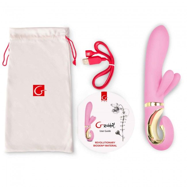 G-VIBE – VIBRADOR G-RABBIT ROSA RAMPANT BUNNY
