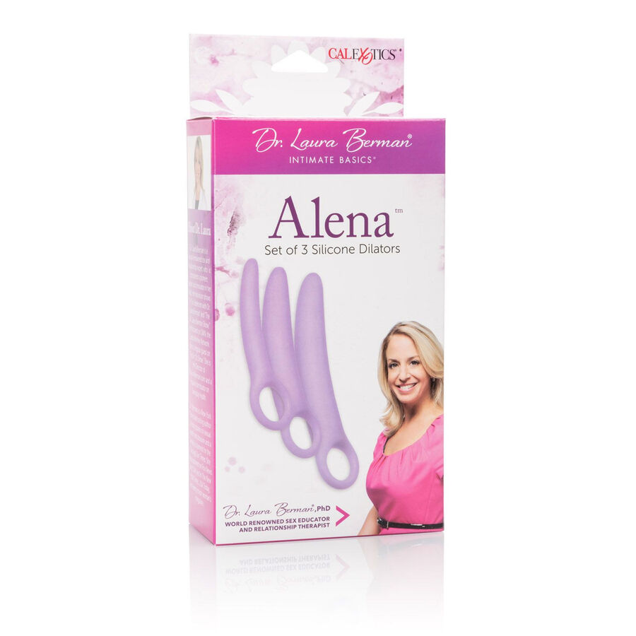 CALEXOTICS – DR LAURA BERMAN ALENA CONJUNTO DE 3 DILATADORES DE SILICONE