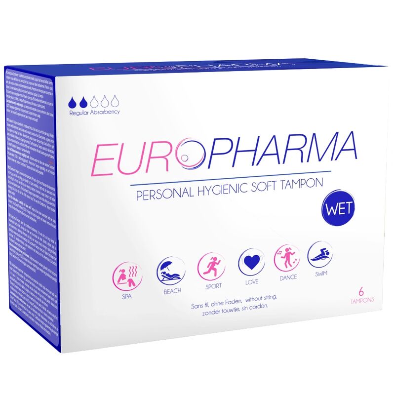 EUROPHARMA – TAMPÕES DE AÇÃO 6 UNIDADES