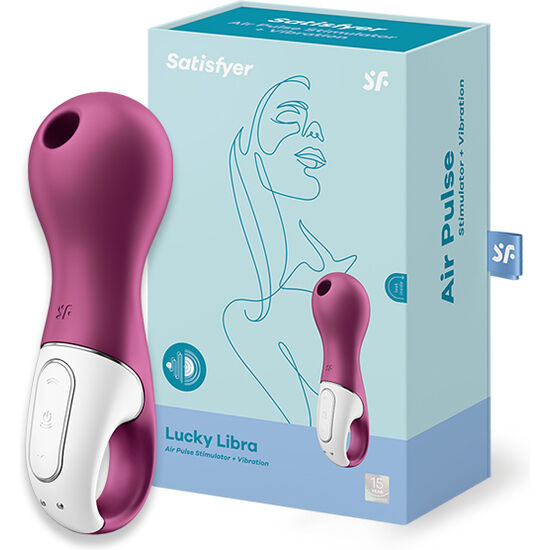 SATISFYER – ESTIMULADOR E VIBRADOR LUCKY LIBRA