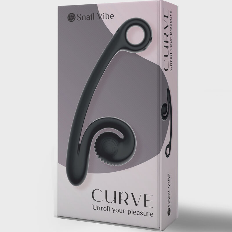 SNAIL VIBE - VIBRADOR CURVO PRETO - Image 4
